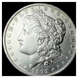 1897-O Silver Morgan Dollar CLOSELY UNCIRCULATED