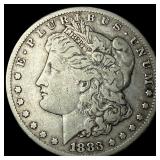 1883-CC Silver Morgan Dollar LIGHTLY CIRCULATED