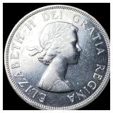 1956 Canada Silver Dollar CHOICE BU