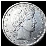 1900 Barber Half Dollar NEARLY UNCIRCULATED