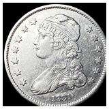 1831 Capped Bust Silver Quarter CLOSELY  UNCIRCUL
