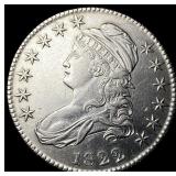 1822 Capped Bust Half Dollar CHOICE AU