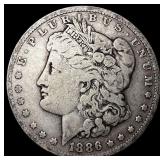 1886-O Silver Morgan Dollar LIGHTLY CIRCULATED