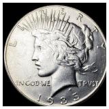 1935 Silver Peace Dollar CLOSELY UNCIRCULATED