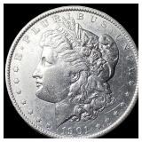 1901 Morgan Silver Dollar CLOSELY UNCIRCULATED
