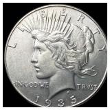 1935 Silver Peace Dollar CHOICE BU