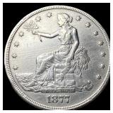1877 Silver Trade Dollar UNCIRCULATED