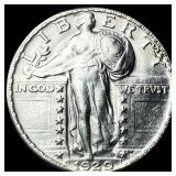 1929 Standing Liberty Silver Quarter  UNCIRCULATE