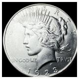 1923 Silver Peace Dollar CHOICE BU