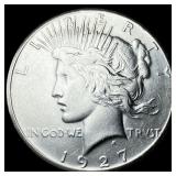 1927 Peace Silver Dollar CLOSELY UNCIRCULATED