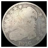 1826 Capped Bust Half Dollar NICELY CIRCULATED