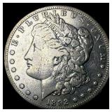 1892-CC Silver Morgan Dollar LIGHTLY CIRCULATED