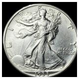 1933-S Silver Walking Liberty Half Dollar CLOSELY