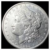 1894-O Morgan Silver Dollar CLOSELY UNCIRCULATED