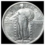 1918 Standing Liberty Quarter CLOSELY UNCIRCULATED