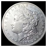 1883-S Silver Morgan Dollar NEARLY UNCIRCULATED