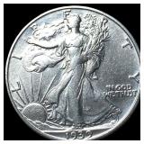 1939-S Silver Half Dollar Walking Liberty CLOSELY
