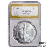 2002 Silver Eagle PGA MS70