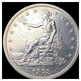 1878-S Silver Trade Dollar CLOSELY UNCIRCULATED