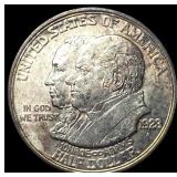 1923-S Silver Monroe Doctrine Centennial Half Doll