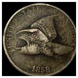 1858 Flying Eagle Cent LIGHTLY CIRCULATED