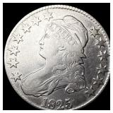 1825 Capped Bust Half Dollar CLOSELY UNCIRCULATED