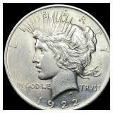 1922 Silver Peace Dollar UNCIRCULATED