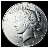 1927-S Silver Peace Dollar CLOSELY UNCIRCULATED