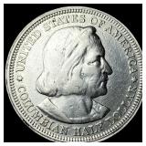 1892 Silver Columbian Half Dollar NEARLY UNCIRCULA