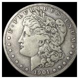 1901-S Silver Morgan Dollar LIGHTLY  CIRCULATED