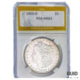 1903-O Morgan Silver Dollar PGA MS63