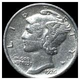 1926 Mercury Dime CLOSELY UNCIRCULATED