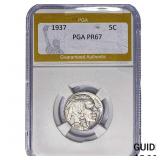1937 Buffalo Nickel PGA PR67