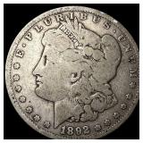 1892-S Silver Morgan Dollar NICELY CIRCULATED