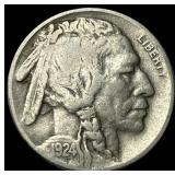 1924-S Buffalo Nickel NEARLY UNCIRCULATED