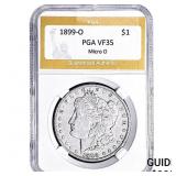 1899-O Morgan Silver Dollar PGA VF35 Micro O