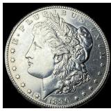 1890-CC Silver Morgan Dollar CLOSELY UNCIRCULATED