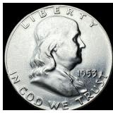 1953 Franklin Silver Half Dollar UNCIRCULATED