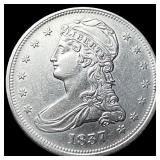 1837 Capped Bust Half Dollar CLOSELY UNCIRCULATED