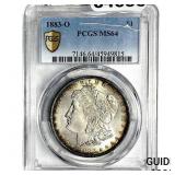 1883-O Morgan Silver Dollar PCGS MS64
