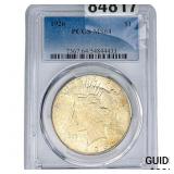 1926 Silver Peace Dollar PCGS MS64