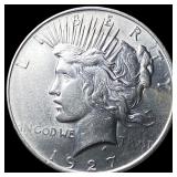 1927 Silver Peace Dollar CLOSELY UNCIRCULATED