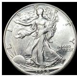 1938-D Silver Walking Liberty Half Dollar CLOSELY
