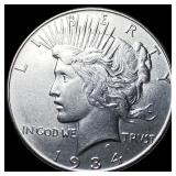 1934 Silver Peace Dollar UNCIRCULATED