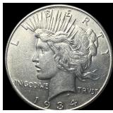 1934 Peace Silver Dollar UNCIRCULATED