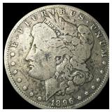 1896-S Silver Morgan Dollar NICELY CIRCULATED