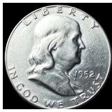 1952 Franklin Silver Half Dollar UNCIRCULATED