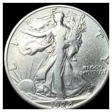 1928-S Silver Walking Liberty Half Dollar NEARLY U