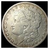 1892-S Silver Morgan Dollar ABOUT UNCIRCULATED