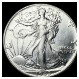 1942 Silver Half Dollar (Walking Liberty) UNCIRCUL